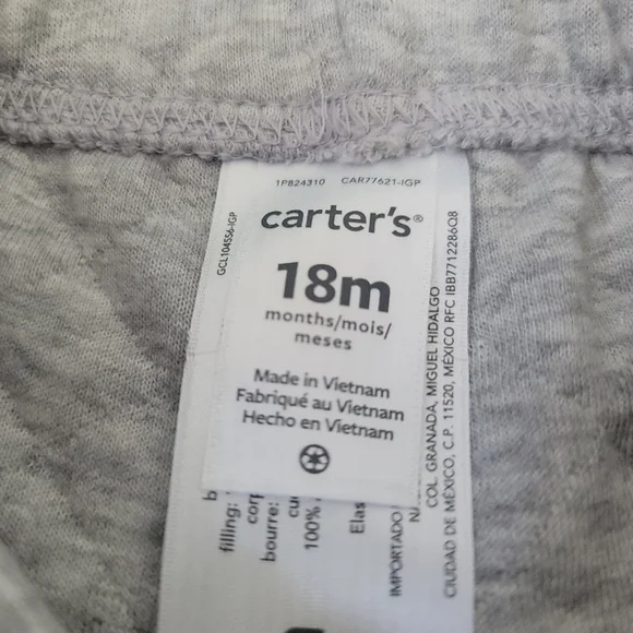 Carter's Baby Boy Dinosaur Sweats (12-18 Months) - Picture 4 of 4